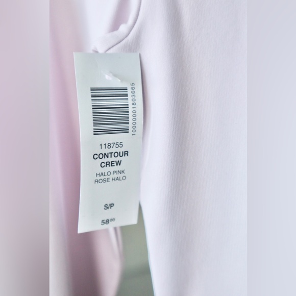 Aritzia Contour Crew Longsleeve Bodysuit - Halo Pink - Small - Picture 3 of 7